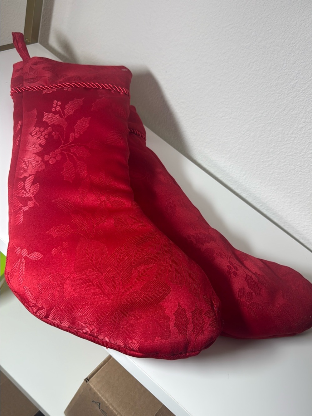 Red Men's Holiday Socks